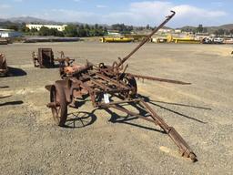 Vintage Drag Plow Attachment.
