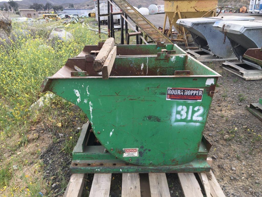 (2) 30in x 48in Forklift Dump Hoppers.