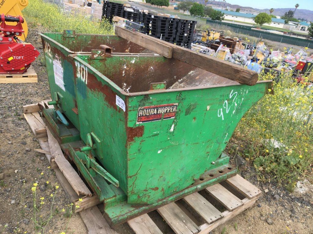 (2) 30in x 48in Forklift Dump Hoppers.