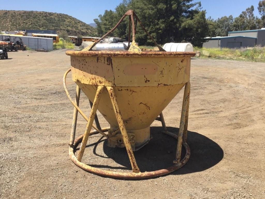 66in Tapered Concrete Hopper.