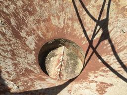 66in Tapered Concrete Hopper.