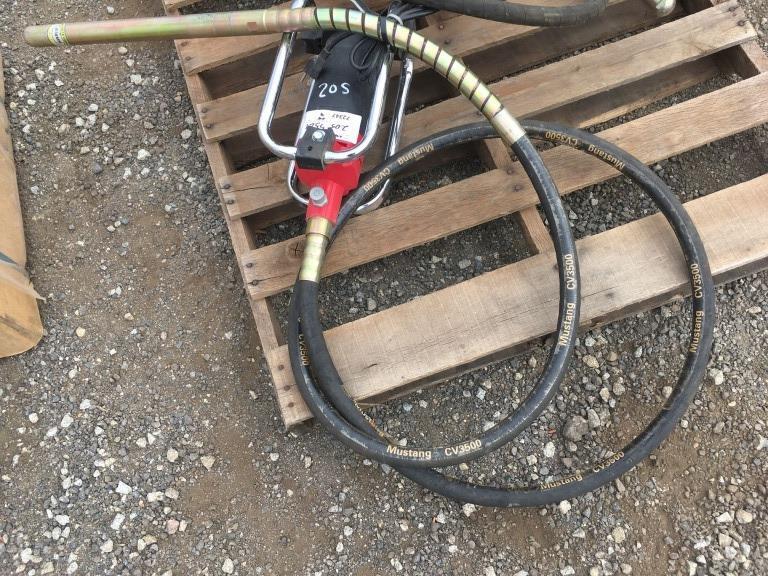 Unused Concrete Vibrator,