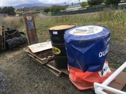 Pallet of Misc Vintage Gasoline Station Items,