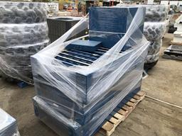 Pallet of (10) Bolt & Nut Hardware Metal Cabinets