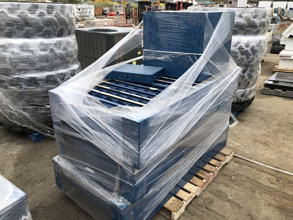 Pallet of (10) Bolt & Nut Hardware Metal Cabinets
