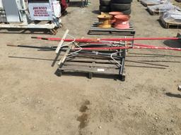 Pallet of Concrete/Asphalt Rakes.