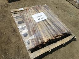 Pallet of (100) Misc 3ft Metal Stakes.