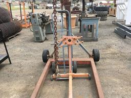 Engine Hoist, Dolly and Engine Dolly.
