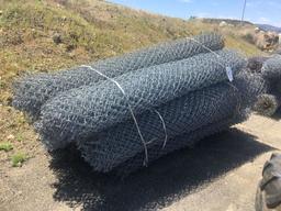 (9) Rolls of Chain Link Fencing.