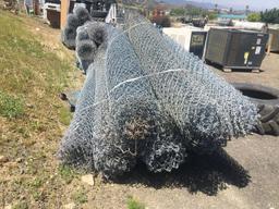 (9) Rolls of Chain Link Fencing.