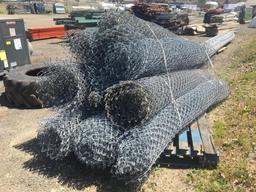 (9) Rolls of Chain Link Fencing.