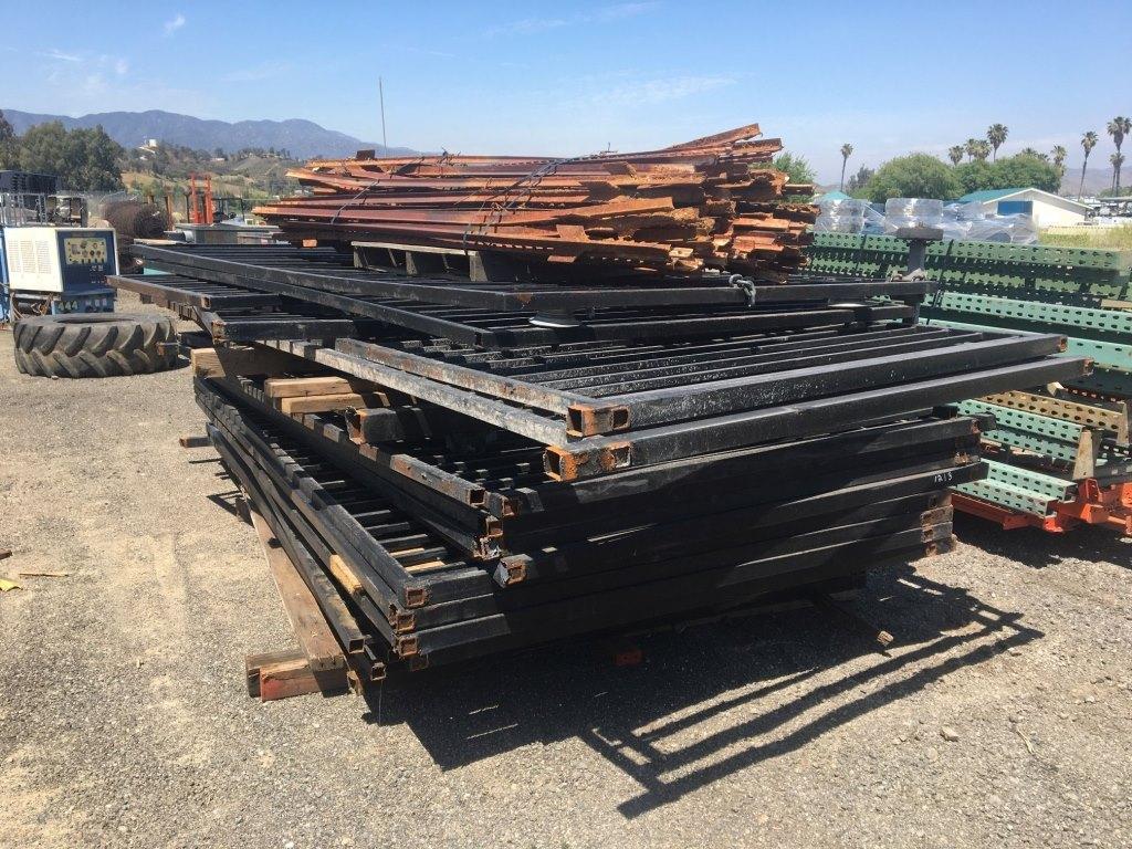 Misc 6ft Wrought Iron Fence Panels,