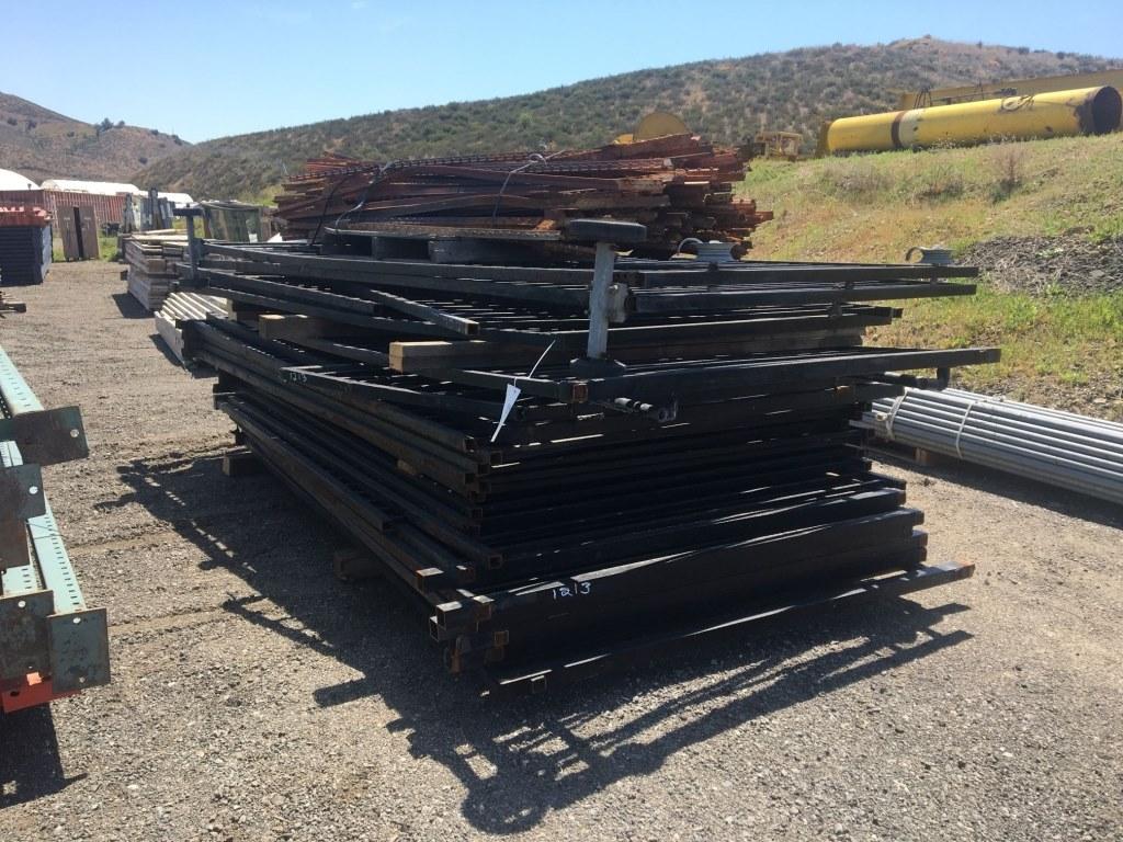 Misc 6ft Wrought Iron Fence Panels,