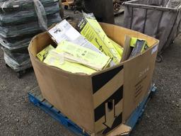 Cardboard Box of Misc Ryobi Hand Tools, Including