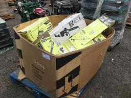 Cardboard Box of Misc Ryobi Hand Tools, Including