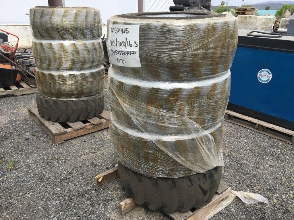 (4) Firestone Duraforce DT 305/70D/16.5 Tires,