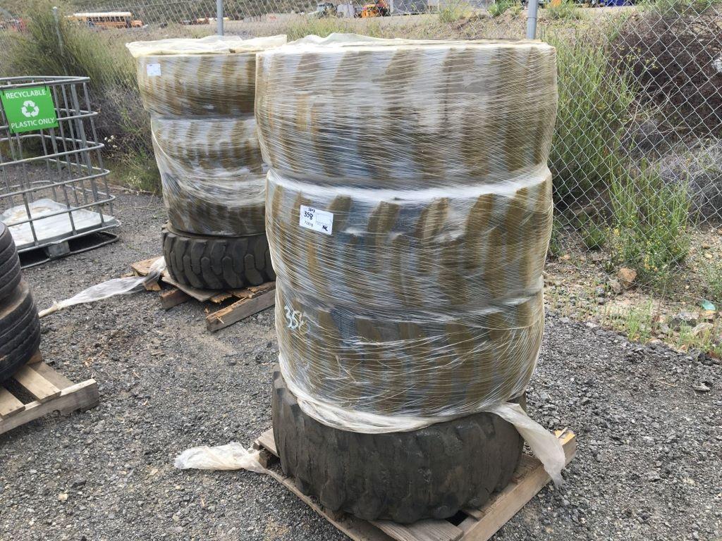 (4) Firestone Duraforce DT 305/70D/16.5 Tires,