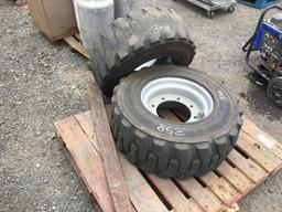 (2) Firestone Duraforce DT 305/70D/16.5 Tires,