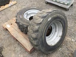 (2) Firestone Duraforce DT 305/70D/16.5 Tires,