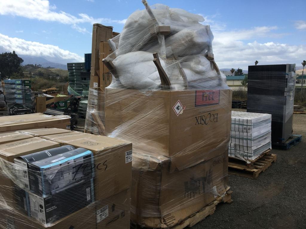 Pallet of Upholstered Dining Chairs.