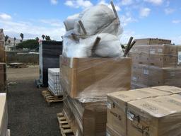 Pallet of Upholstered Dining Chairs.