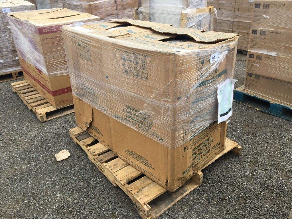Pallet of (2) Whirlpool Dishwashers
