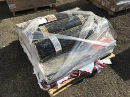 Pallet of (3) 39.5in x 32.25ft Rolls of Tri-Ply