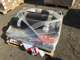 Pallet of (3) 39.5in x 32.25ft Rolls of Tri-Ply