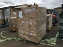Pallet of Season Beveled Edge Round Wood Toilet