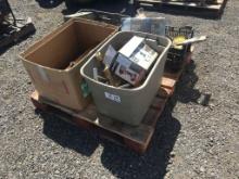 Pallet of Misc Hand Tools, Including Caulk Guns,