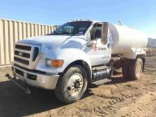 2011 Ford F750 2000 Gallon Water Truck,