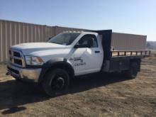 2014 Ram 4500 Flatbed Truck,
