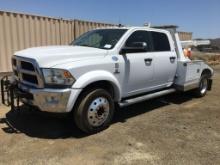 2018 Ram 5500 SLT Crew Cab Tow Truck,