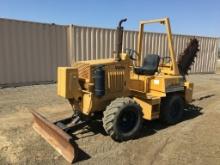 Vermeer V4150A Crawler Off-Set Trencher,