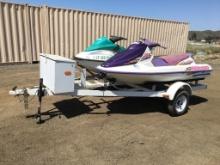 (2) 2000/2001 Bombardier/Seadoo 10ft Jet Skis,