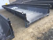 Unused 2025 JRA 18ft Roll Off Bin,