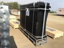 Unused 8ft x 6ft Powder Coated Galvanized Steel
