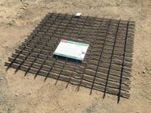 (5) Unused 5.3ft x 4.7ft Powder Coated Wire Mesh