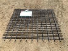 (5) Unused 5.3ft x 4.7ft Powder Coated Wire Mesh