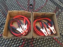 Unused Battery Jumper Cables.