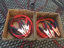 Unused Battery Jumper Cables.