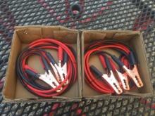 Unused Battery Jumper Cables.