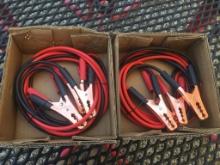 Unused Battery Jumper Cables.