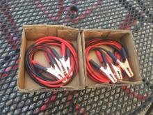 Unused Battery Jumper Cables.