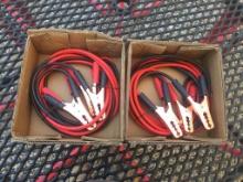 Unused Battery Jumper Cables.
