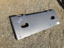 Unused Adaptor Plate Attachment,