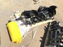 Unused Auger Attachment Set w/8in,