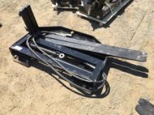 Unused GIYI Side Shift Fork Attachment w/60in