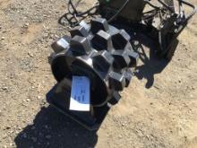 Unused GIYI 12in Compaction Wheel Attachment,