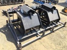 Unused GIYI GYHWG72 72in Wood Grapple Attachment,